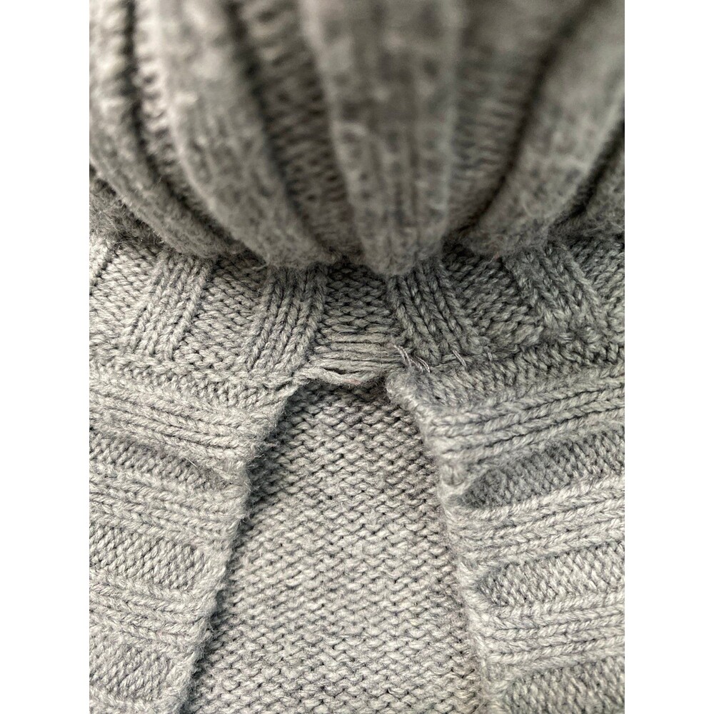 Charlotte Russe 90s Y2k Cableknit Turtleneck Short Sleeve Large Sweater - Picture 9 of 11